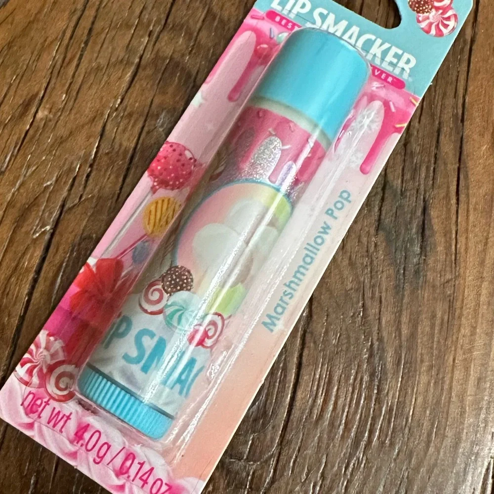 Lip Smacker Best Flavor Forever Lip Balm Caramel Cider & Marshmallow Pop Bundle
